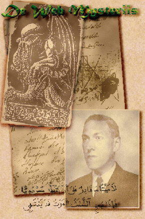 HP Lovecraft imposed with a shot of his 'child' Great Cuthulhu. HP is the guy on the bottom right, smart-ass!